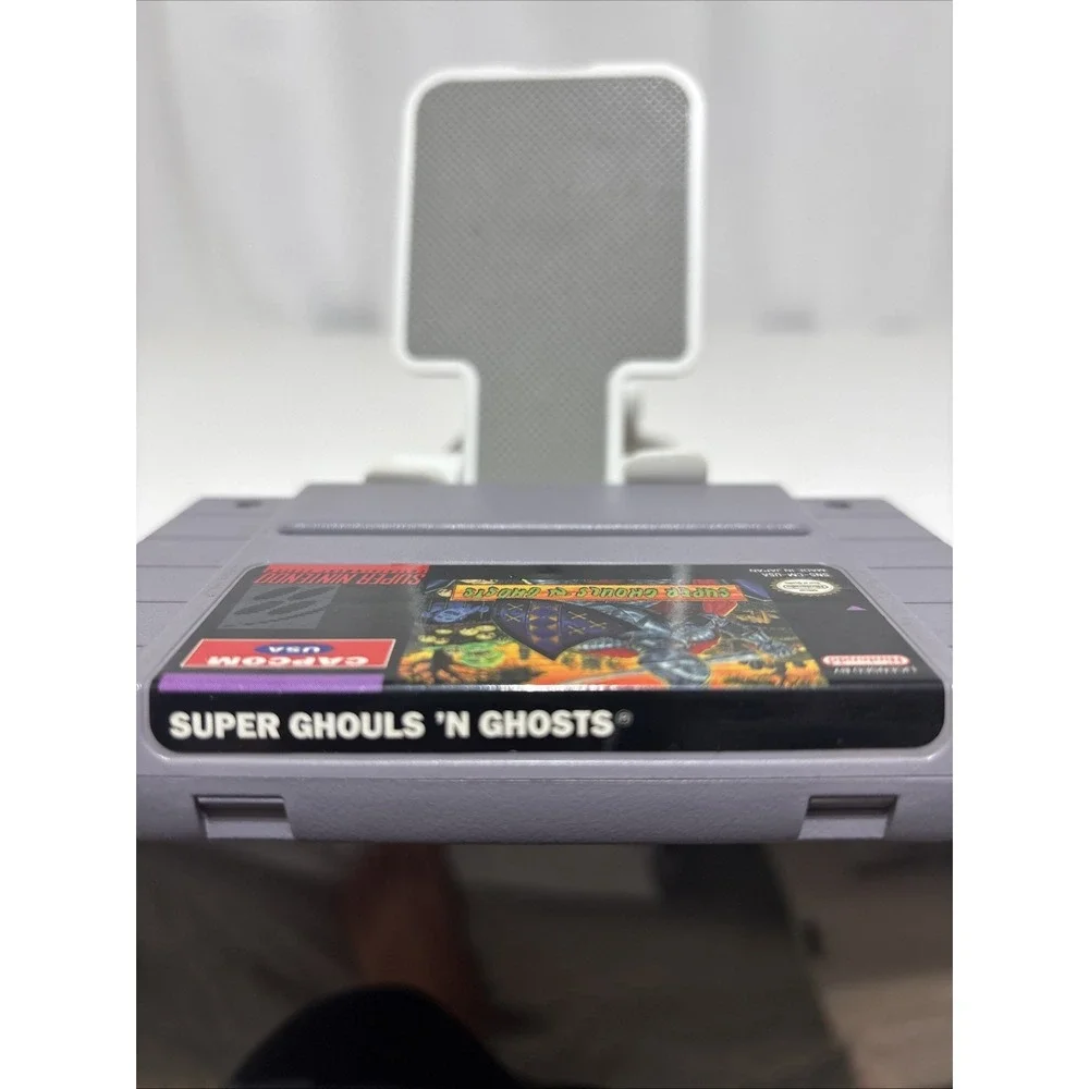 Super Ghouls 'n Ghosts Nintendo SNES 1991 Cart Only Tested Capcom‎ USA